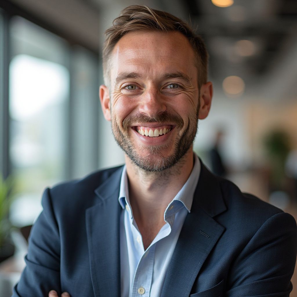 Professional headshot of Marcus Thompson, Strategic Development Director